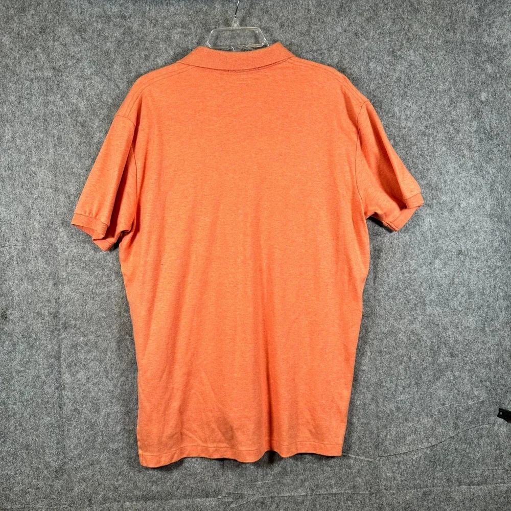 Polo Ralph Lauren Classic Fit Polo Shirt Mens Large Short Sleeve Casual Orange